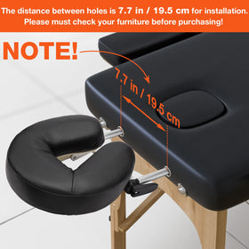 Udefineit PU leather cover resists moisture for easy cleaning after treatments.
