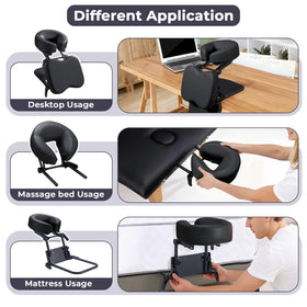 Udefineit soft memory foam face pillow delivering comfortable neck support