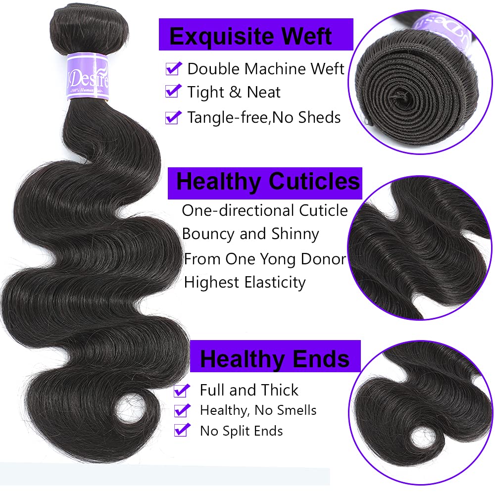 UDesire Brazilian bundle close-up gloss for tangle-free styling