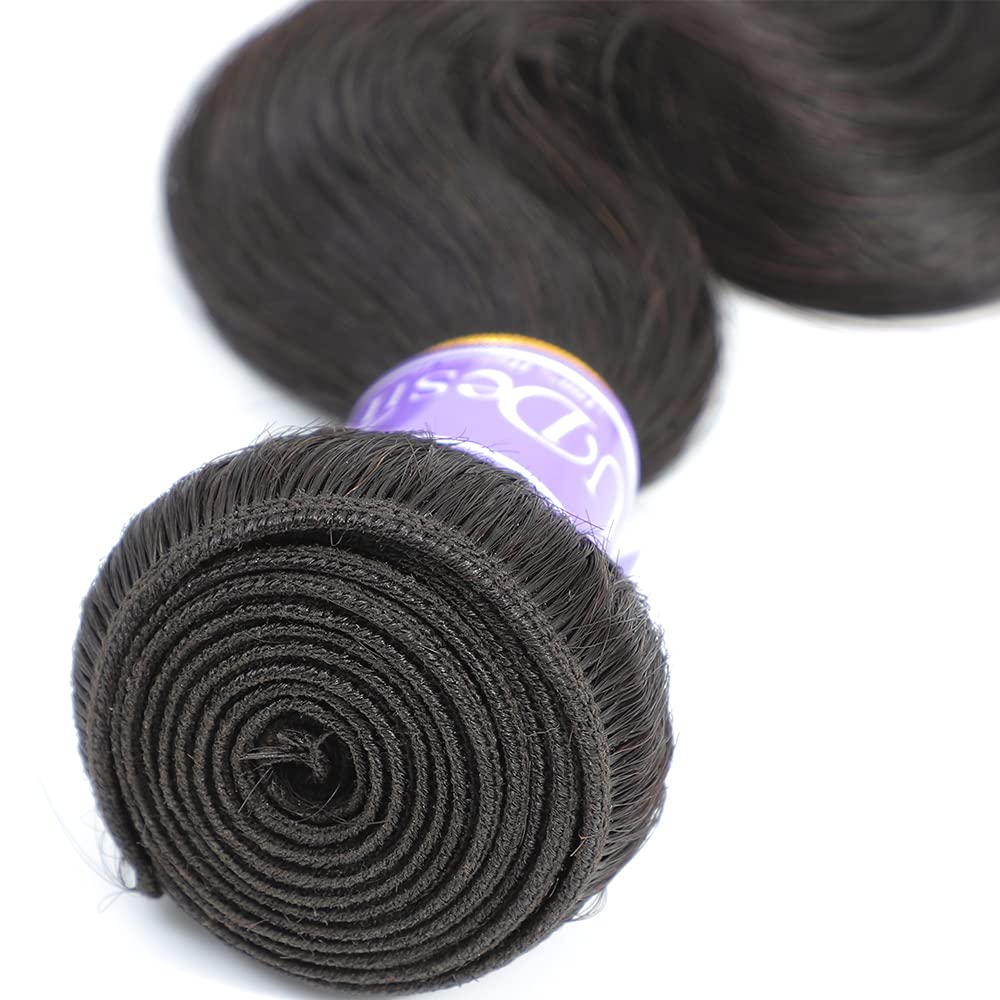 UDesire natural black body wave bundle color for versatile styling