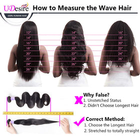 UDesire gift-ready Brazilian hair bundle in premium packaging