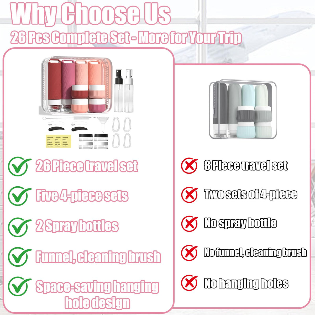 Udihch BPA-free silicone material is durable and odorless