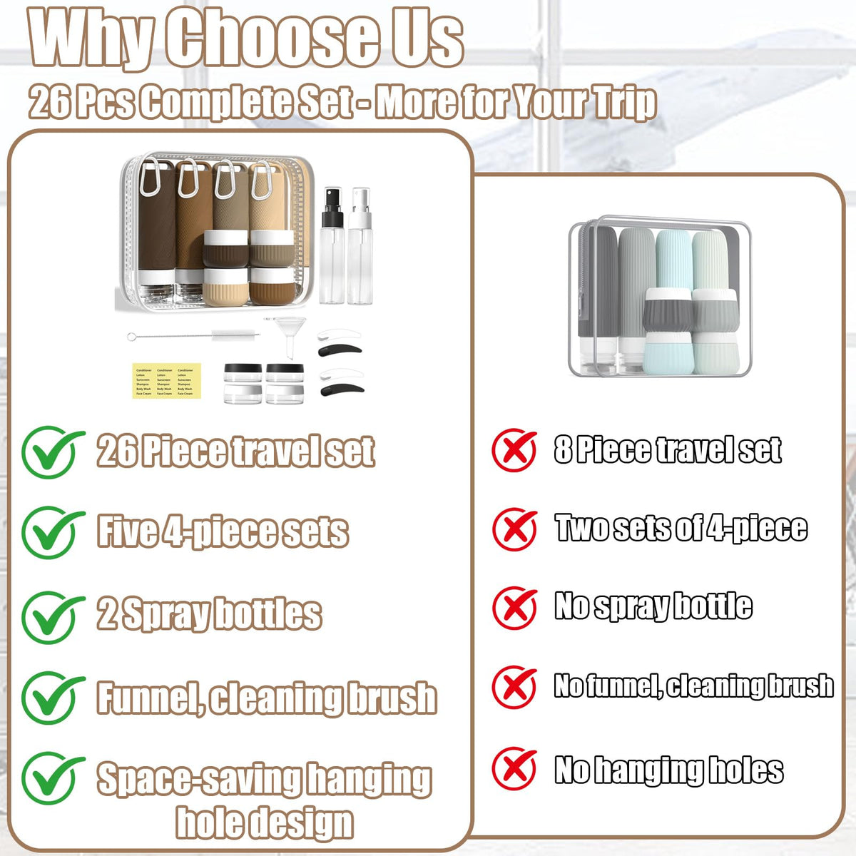 Udihch cleaning brush reaches corners for thorough bottle cleaning.