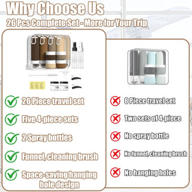 Udihch cleaning brush reaches corners for thorough bottle cleaning.
