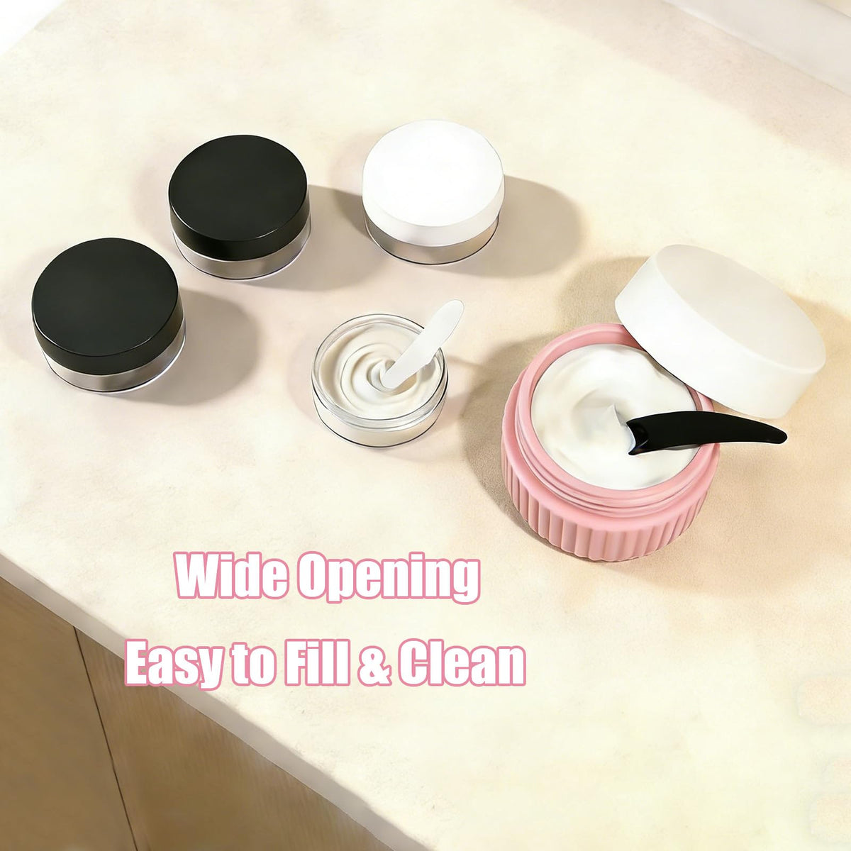 Udihch funnel and cleaning brush accessories simplify filling