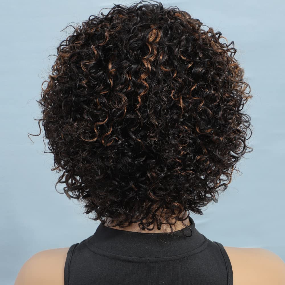 UDU Curly wig cap with adjustable straps for secure fit