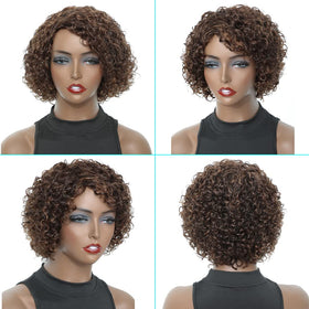 UDU glueless cap wig in medium 22 inches for quick, secure wear.