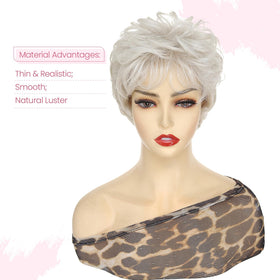 UDU daily-wear friendly wig designed for seniors seeking a neat look.