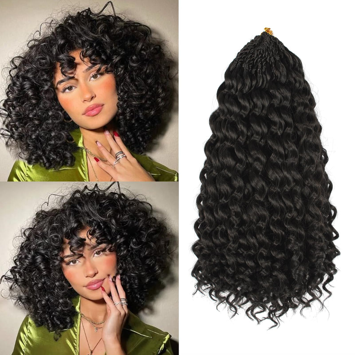 UENOKIPS Gogo Curl hair packaging highlights premium set for easy at-home styling.