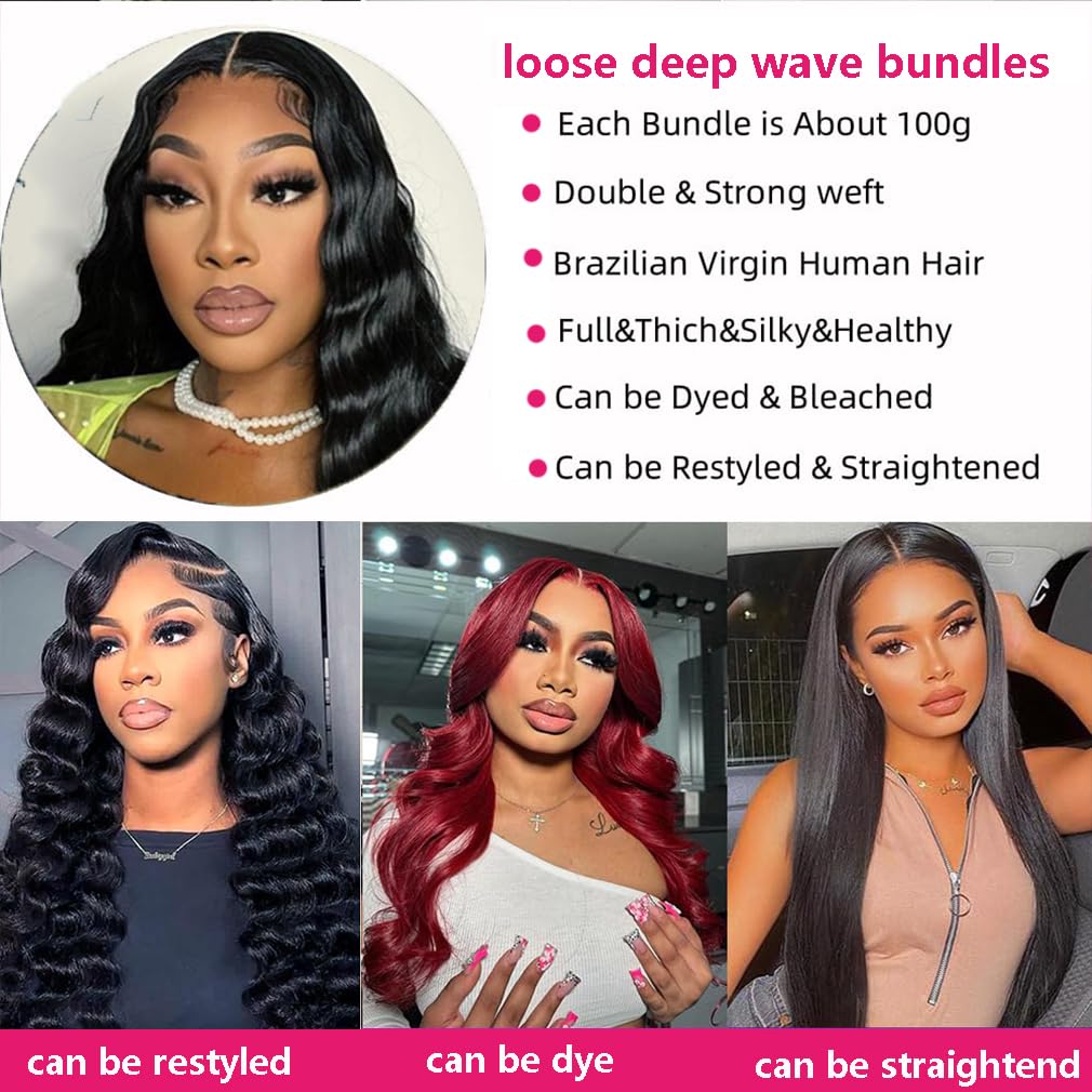 Uesoels Brazilian virgin hair weave closeup shows premium double weft and smooth finish.