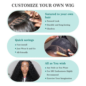 Uesoels virgin Brazilian water wave extensions 315g for full volume