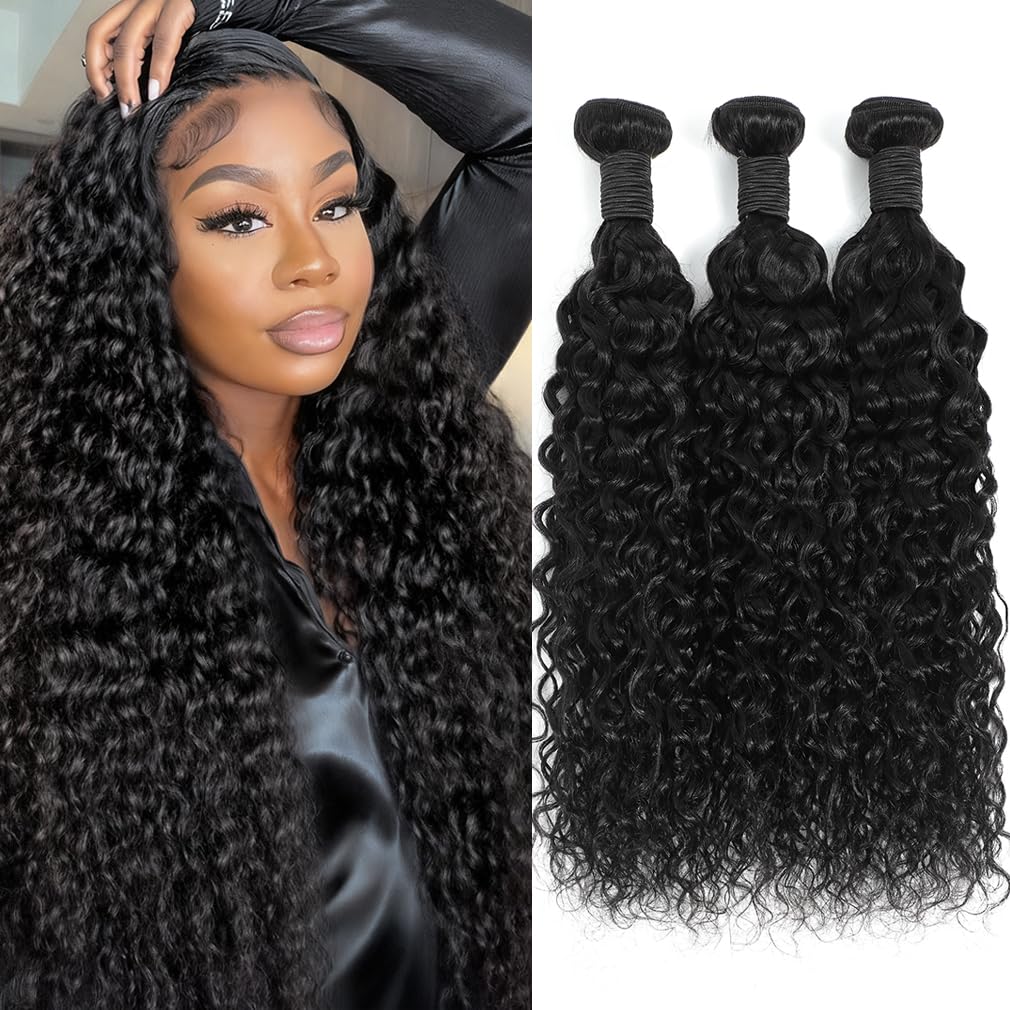 Uesoels water wave bundles 22 inch close-up texture for natural-looking waves
