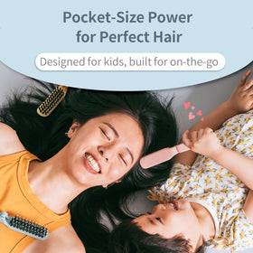 Uffy MiniPop compact size fits in a purse for quick touch-ups anywhere