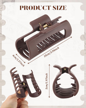 Ufgin brown matte clip close-up shows versatile color for daily outfits
