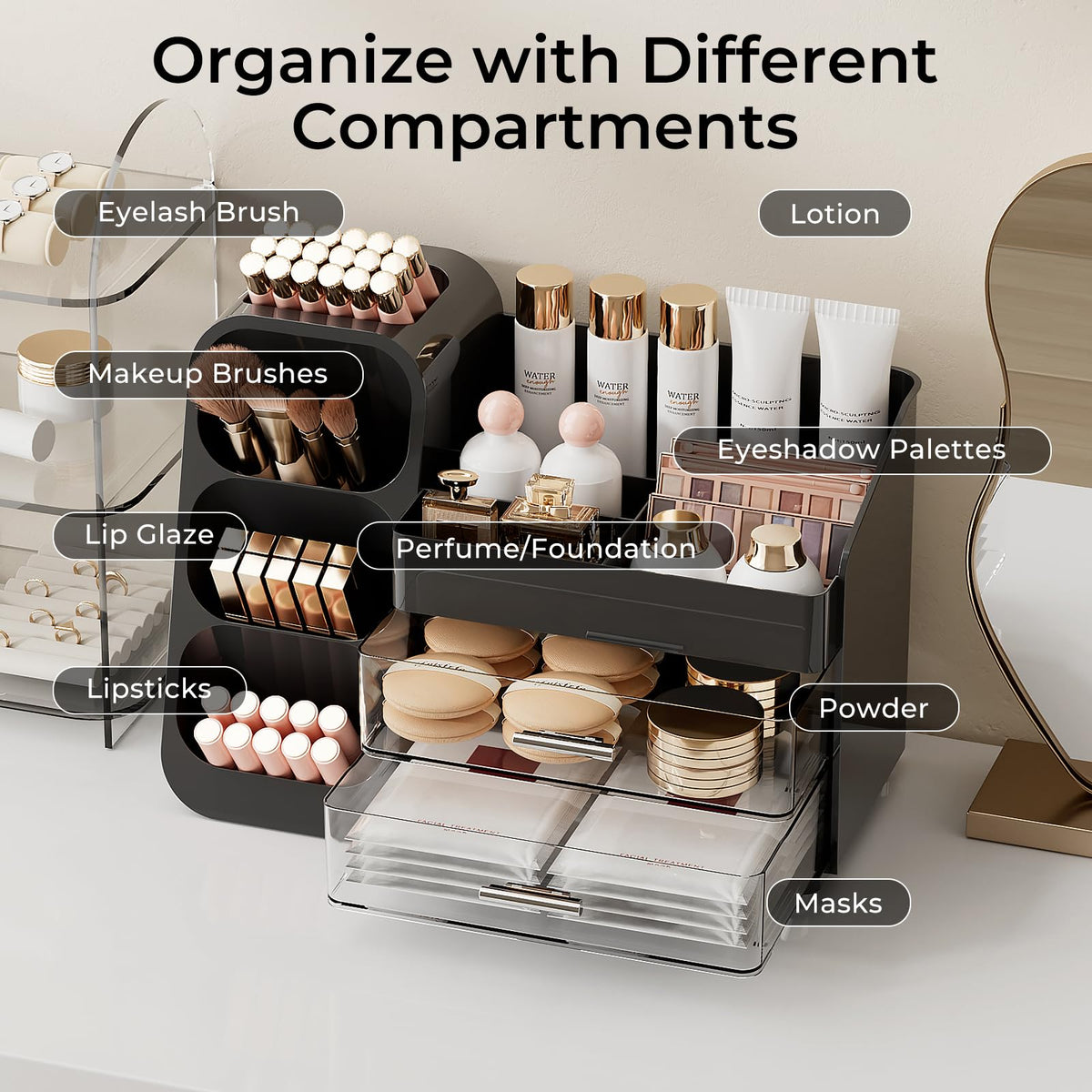 UFORU rounded edges ensure safe handling and storage.