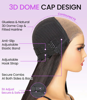 Ugrace Hair glueless bob wig front view for quick, beginner-friendly styling.