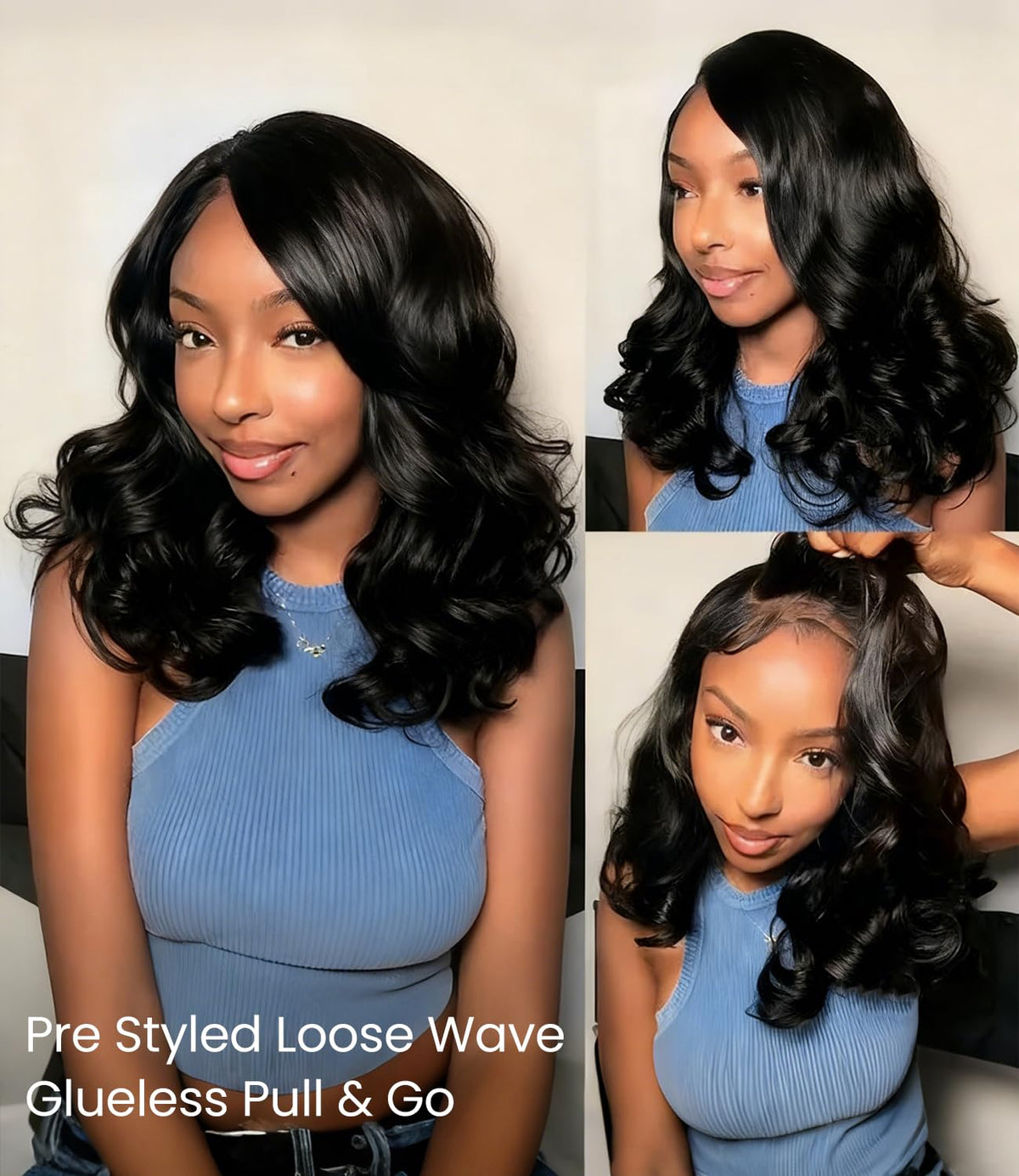 Ugrace Hair loose body wave texture for versatile styling.