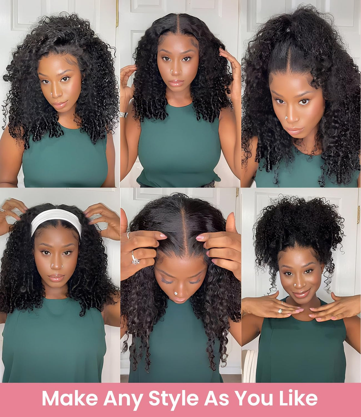 Ugrace wear and go glueless wig ready to wear without glue or tools