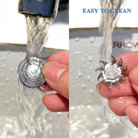 UICINOY easy-clean blades demonstrate simple maintenance after shaving sessions.