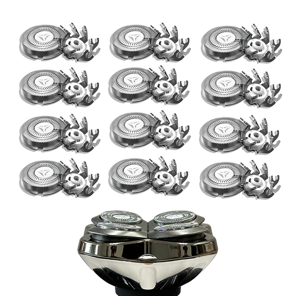 UICINOY Pitbull blades 12-pack close-up with sharp edge for precise shaving