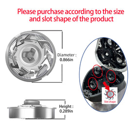 UICINOY replacement heads with 22mm diameter ensure fitting compatibility