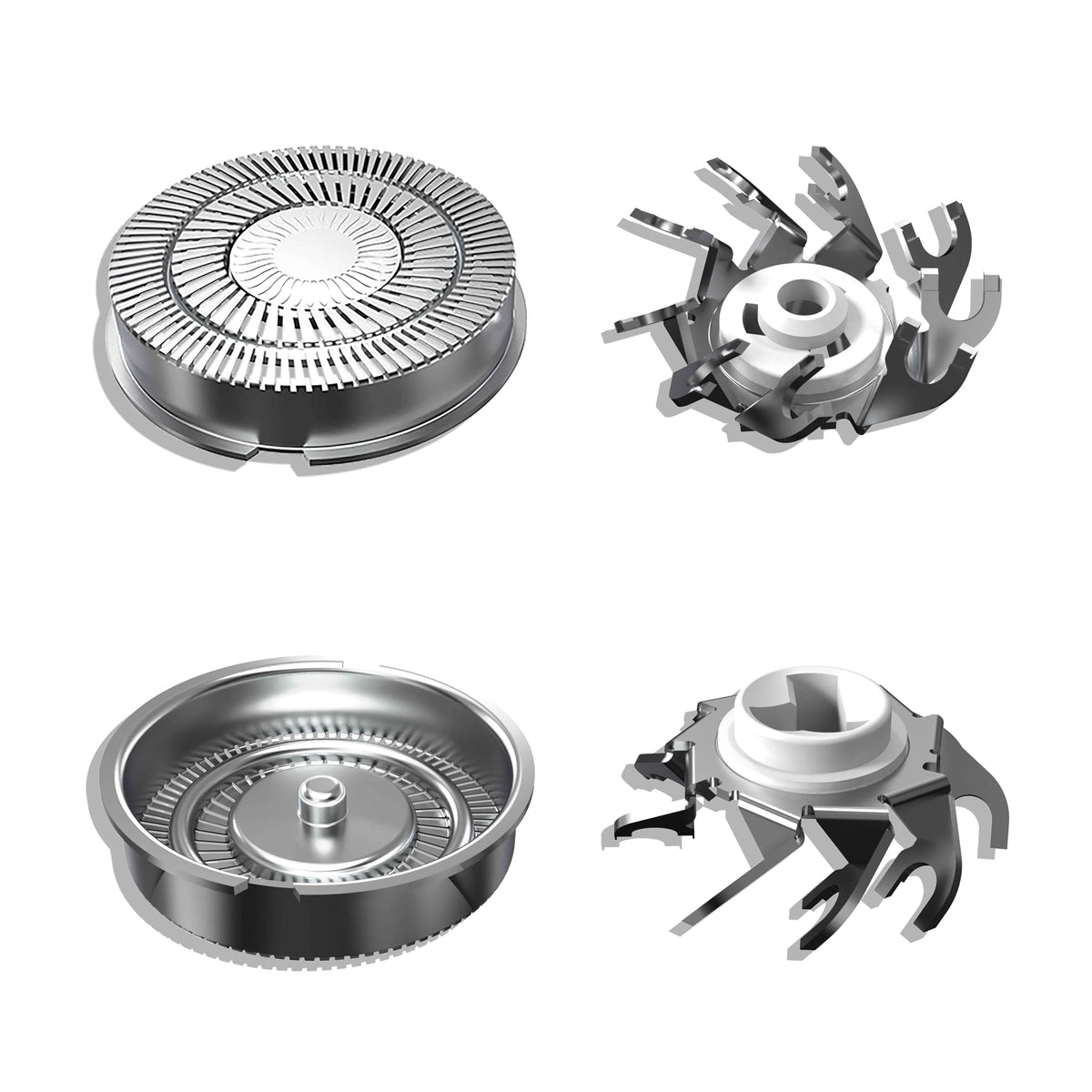 UICINOY triangle-base blades align securely during use