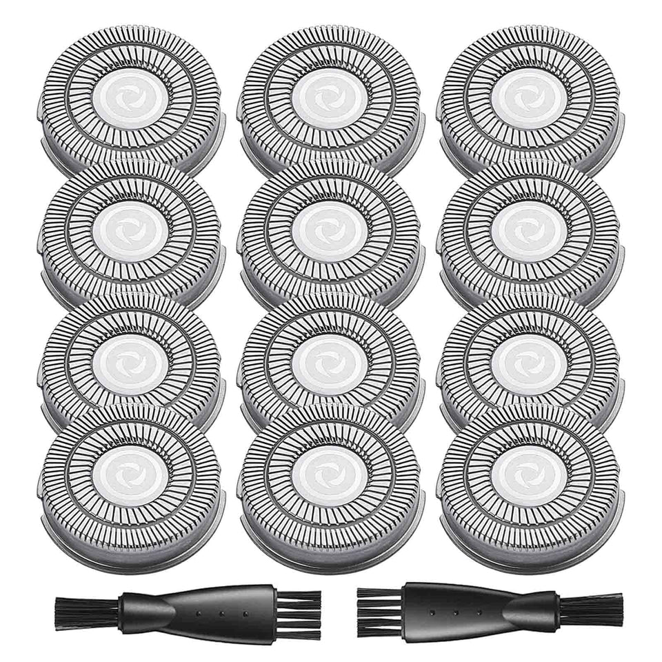 Uijino Pitbull replacement blades pack for Skull Shaver, compatible with PRO heads.