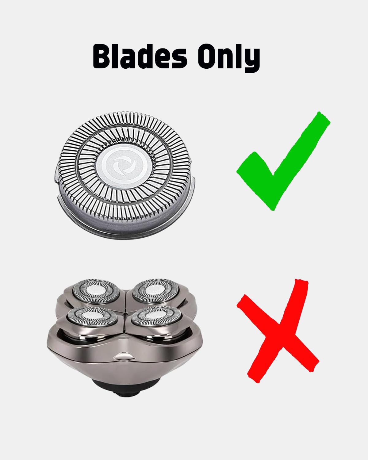 Uijino precision-cut blades for clean, comfortable beard shaping.
