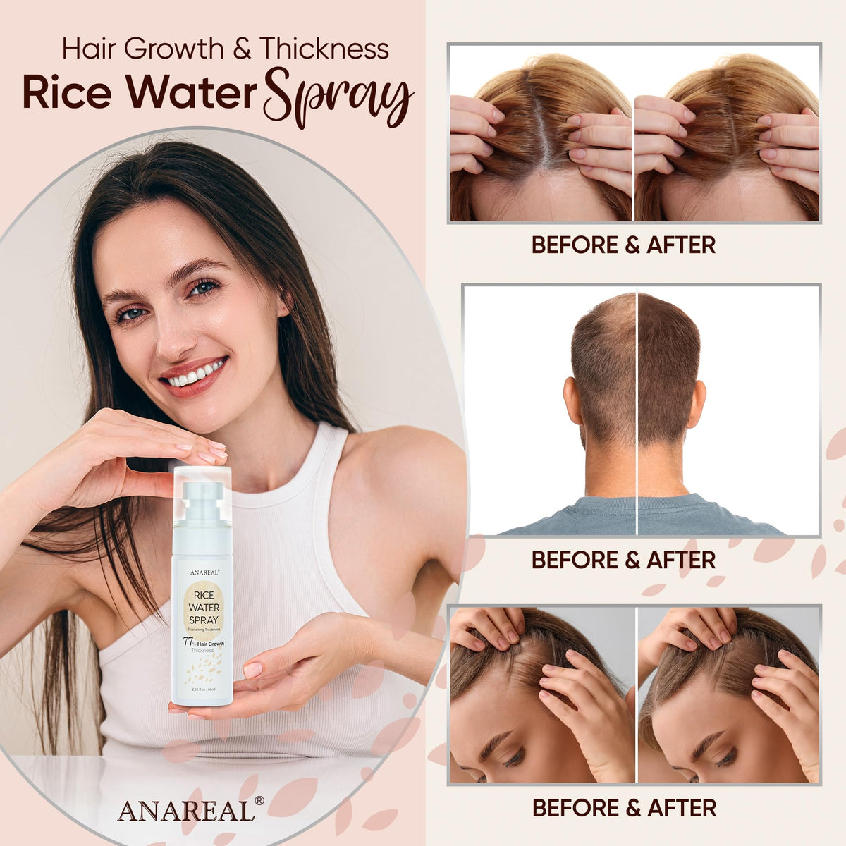uikeaft daily-use spray nourishes scalp and hair resilience