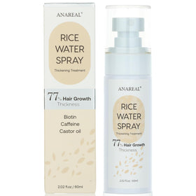 uikeaft Hair Growth Oil Spray bottle shown, rice water formula for scalp nourishment and fullness