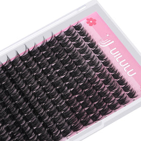 UILULU Lash Clusters 168-count box for easy at-home eyelash extensions