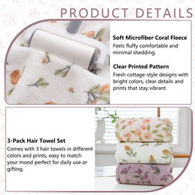 UINSUE large-fit towel for long, thick, or curly hair.