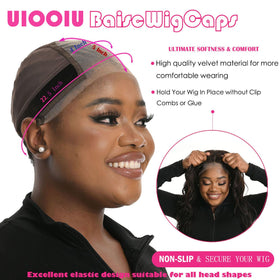 UIOOIU breathable mesh cap keeps scalp cool during wear.