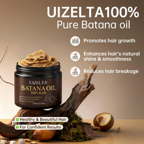 Dropper pours Batana Oil for scalp nourishment