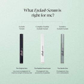 UKLASH hyaluronic acid boost nourishes lashes for a healthier look.