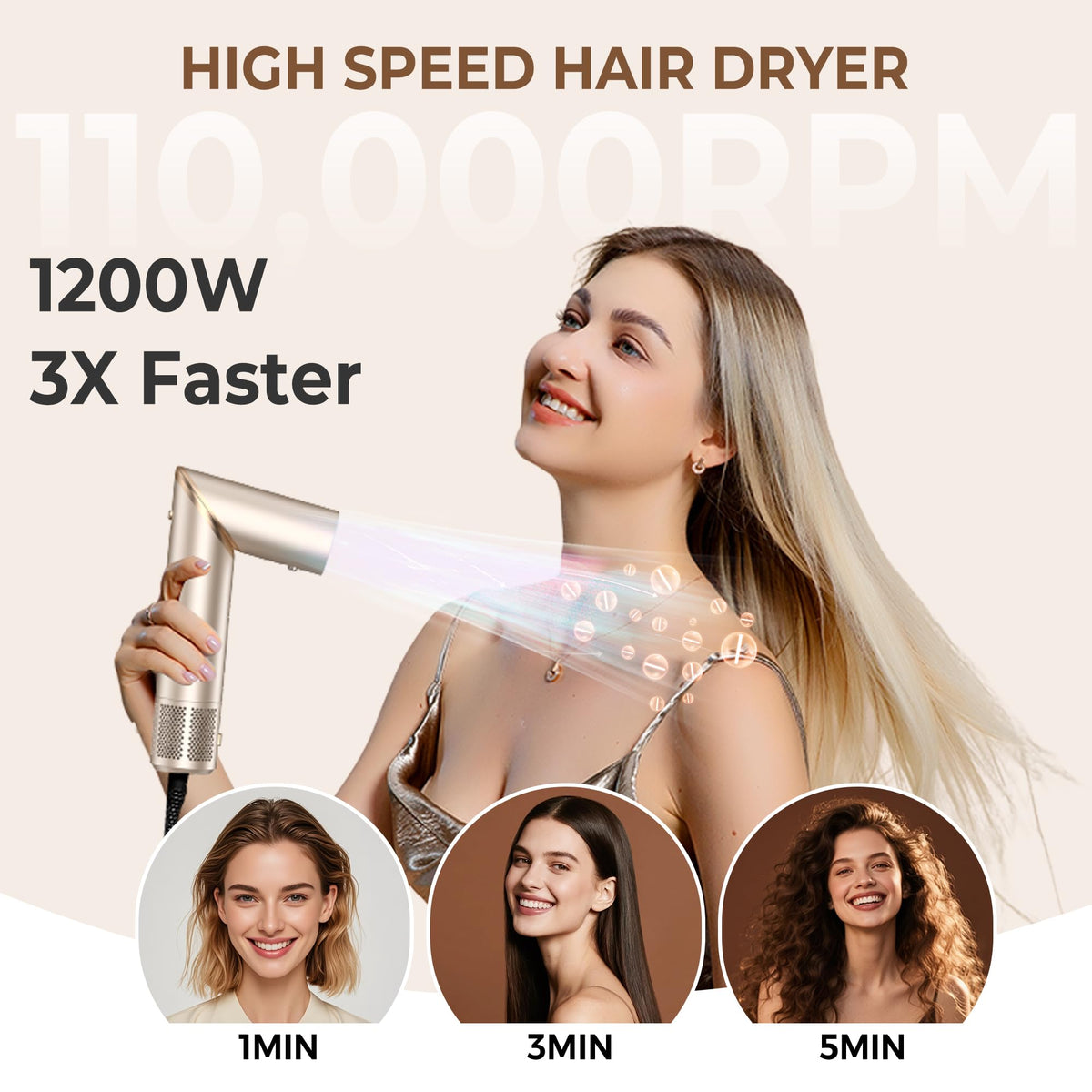 Flyaway Smoothing Brush helping tame flyaways for a sleek finish with UKLISS.