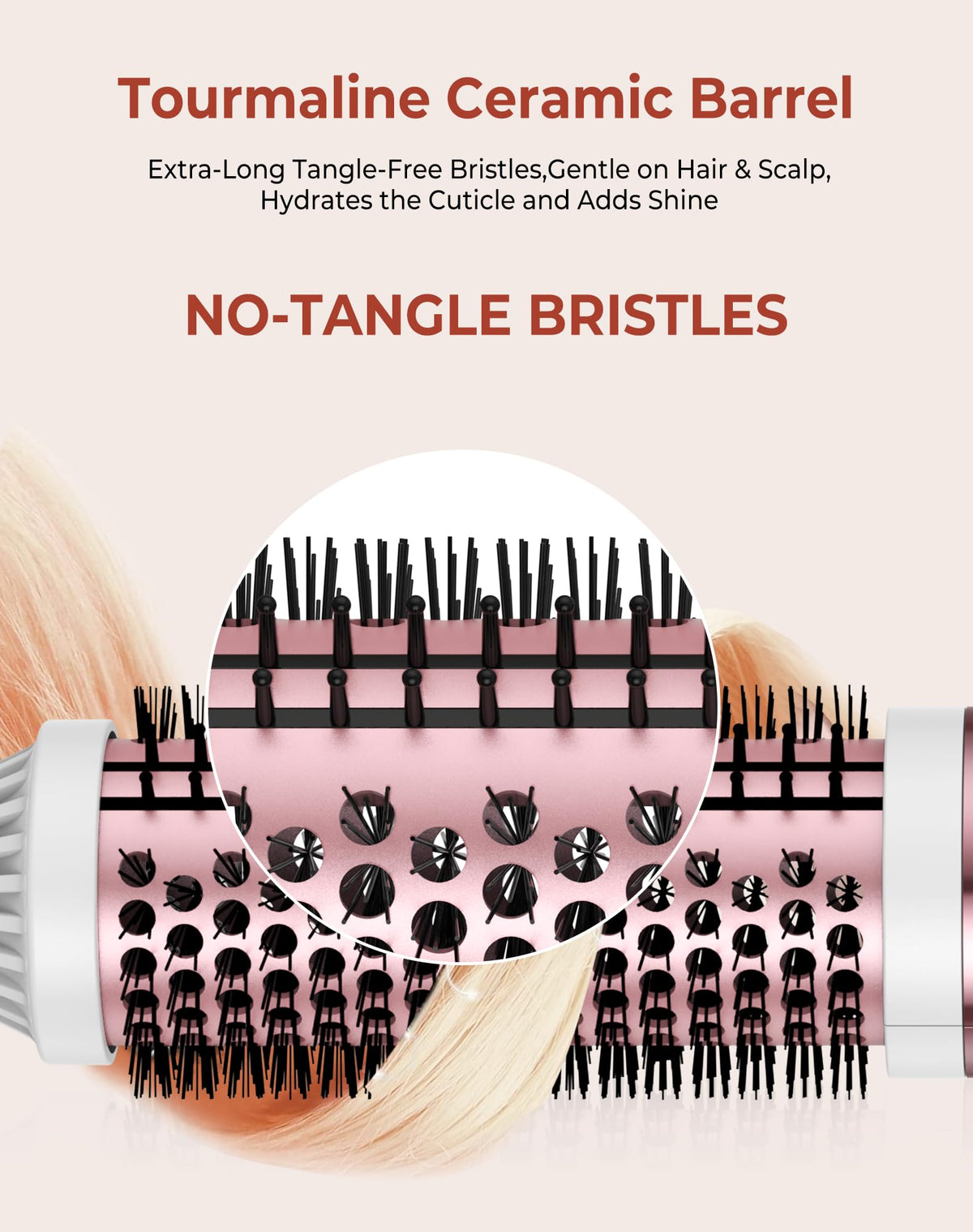 UKLISS Thermal Brush travel pouch included for easy packing