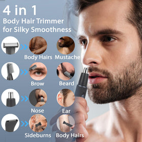 ULAIDO sideburn trimming head for precise facial detailing.