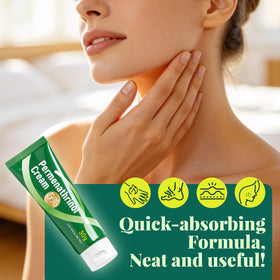 Applying ULARCS Permenathrinol Moisturizing Cream on hand demonstrates quick absorption.