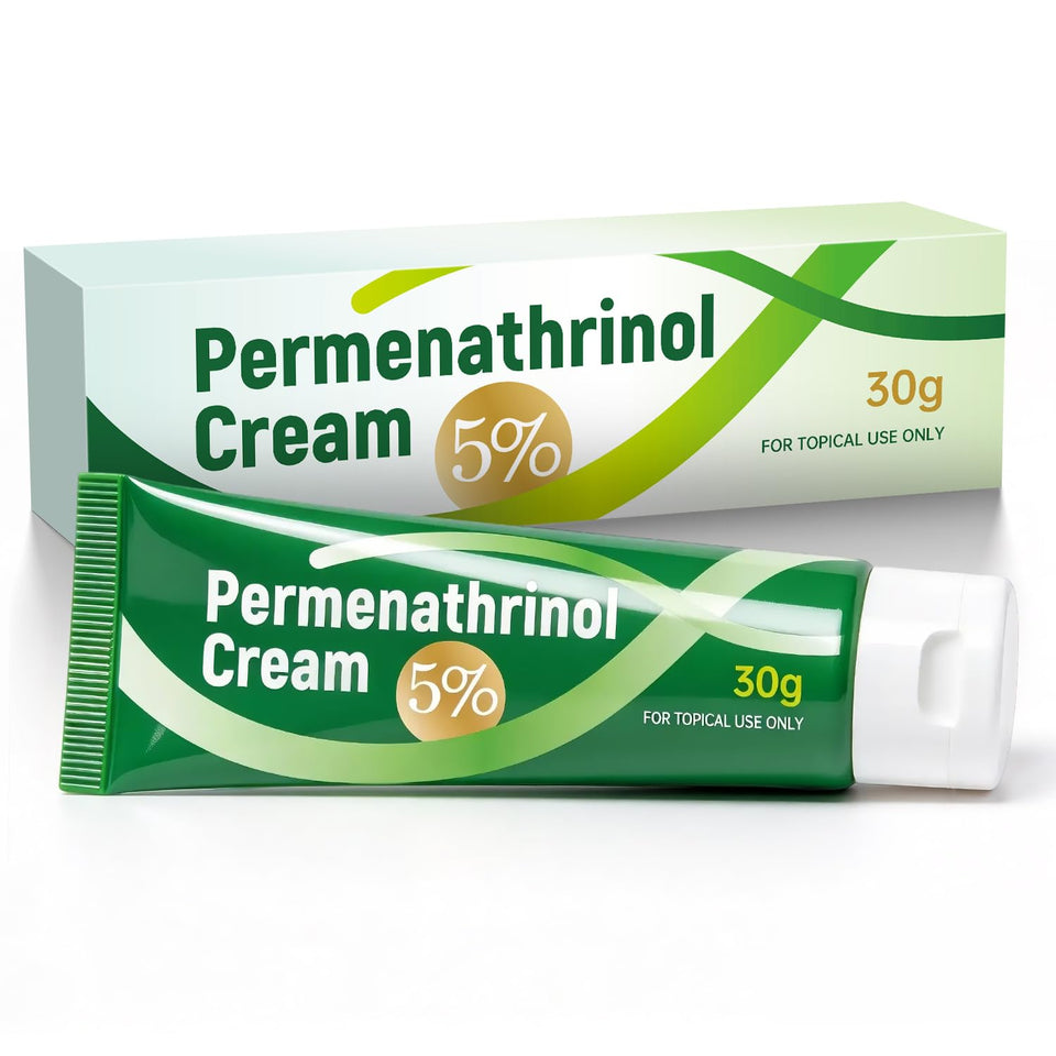 ULARCS Permenathrinol Moisturizing Cream packaging front highlights clean vegan skincare.