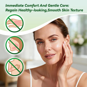 Close-up label shows 0.1% low-strength formula for gentle support.