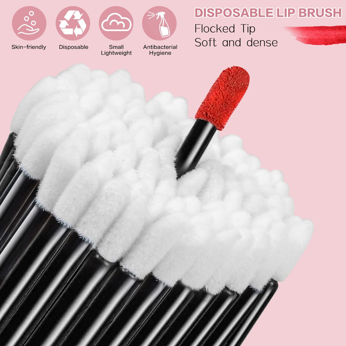 ULENDIS lip brush for precise lip color and clean definition