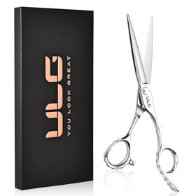 ULG hair cutting scissors 6.5-inch blades deliver smooth results for salon-quality styling.
