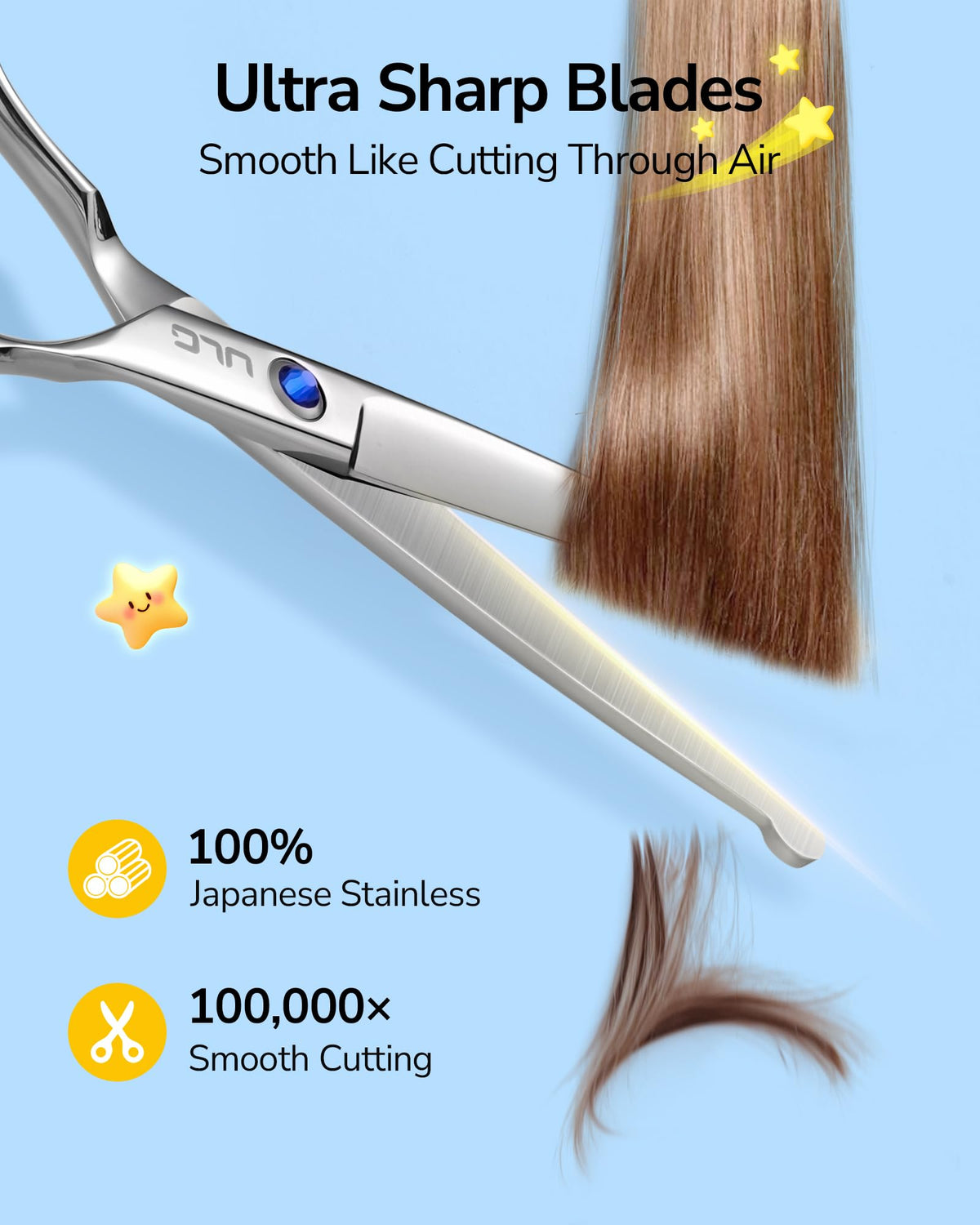 ULG at-home haircut tool delivering precise snips
