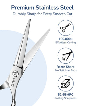 ULG 440C Japanese stainless steel blades for lasting sharpness