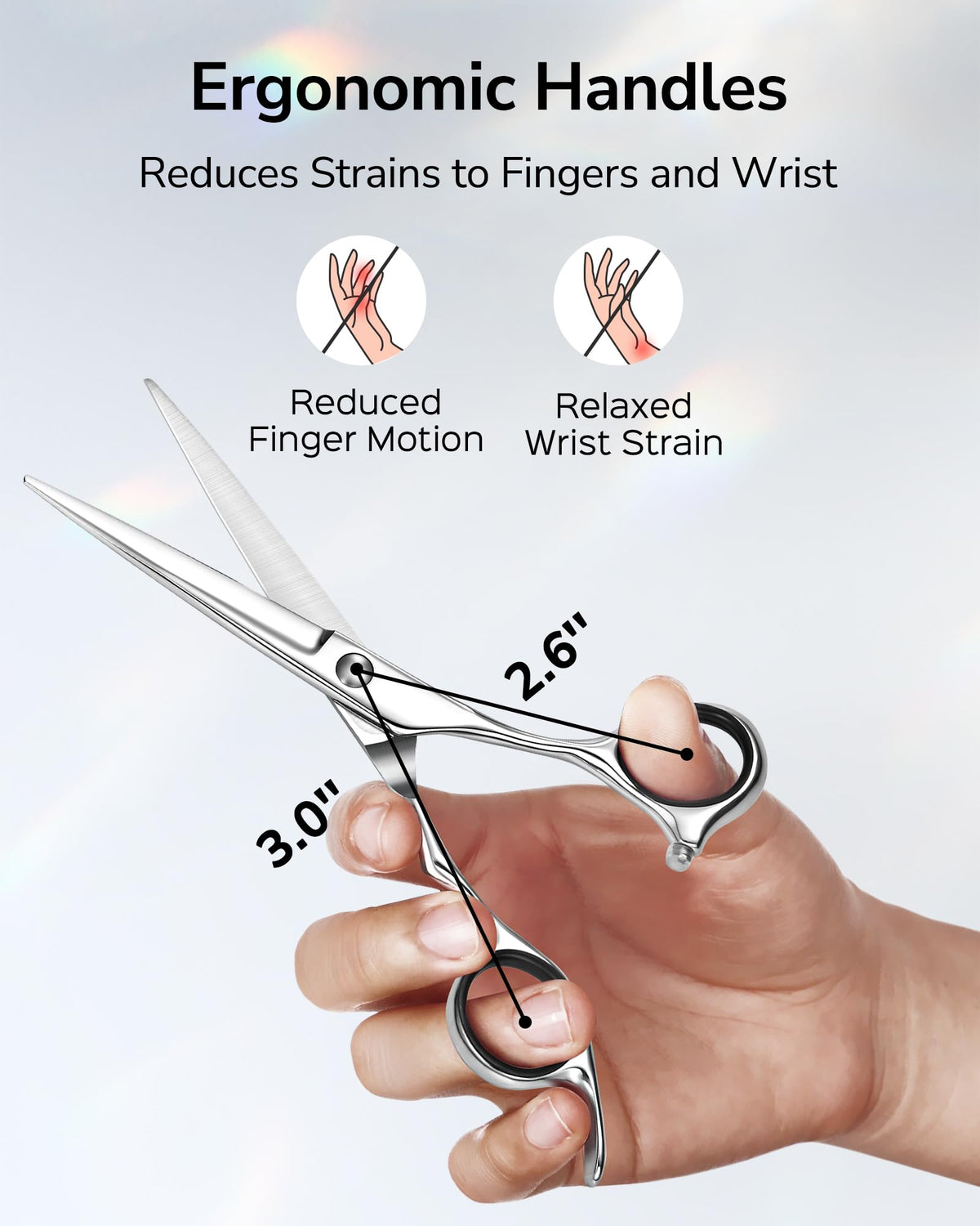 ULG nitrogen-hardened blades for longer-lasting sharp performance