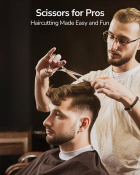 ULG noise-reducing muffler keeps salon or home cuts quieter.
