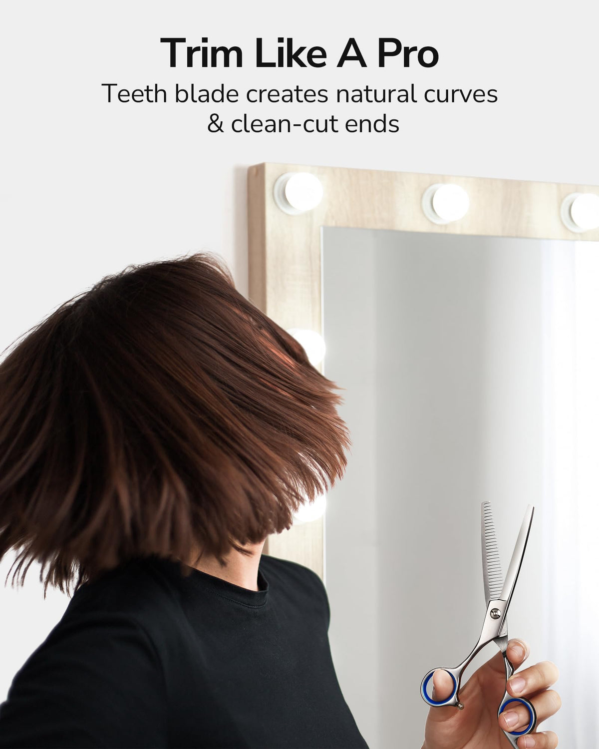 ULG premium 440C Japanese stainless steel ensures lasting sharpness.