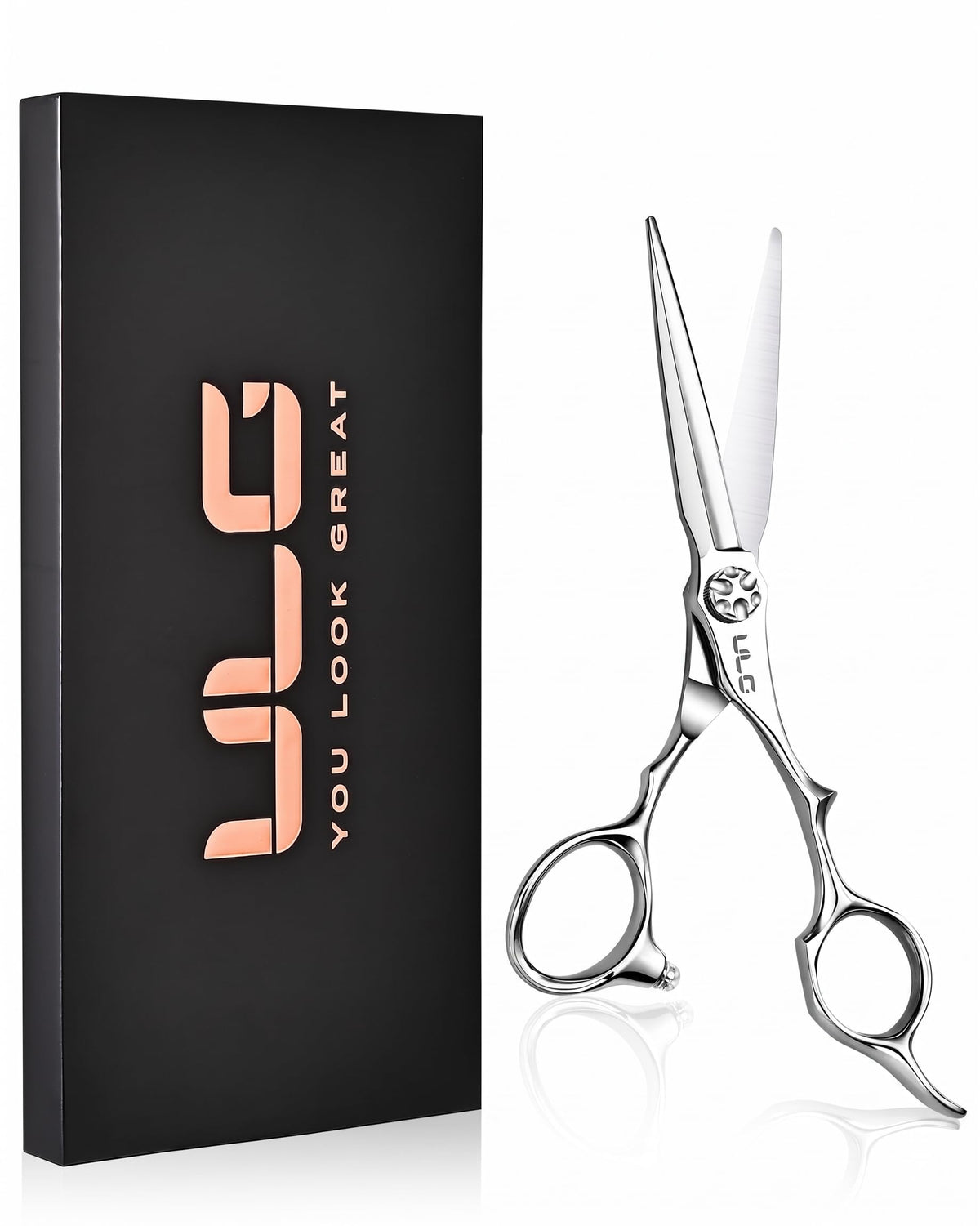 ULG professional scissors with 6.7 inch blades for precise salon or home styling.
