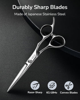 ULG ergonomic offset handles reduce hand fatigue during long styling sessions